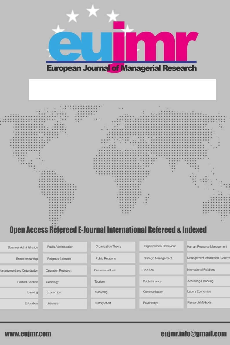 EUropean Journal of Managerial Research (EUJMR)
