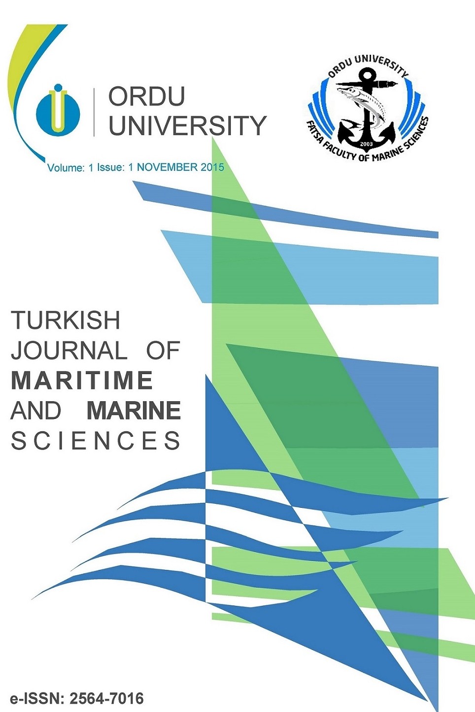 Turkish Journal of Maritime and Marine Sciences